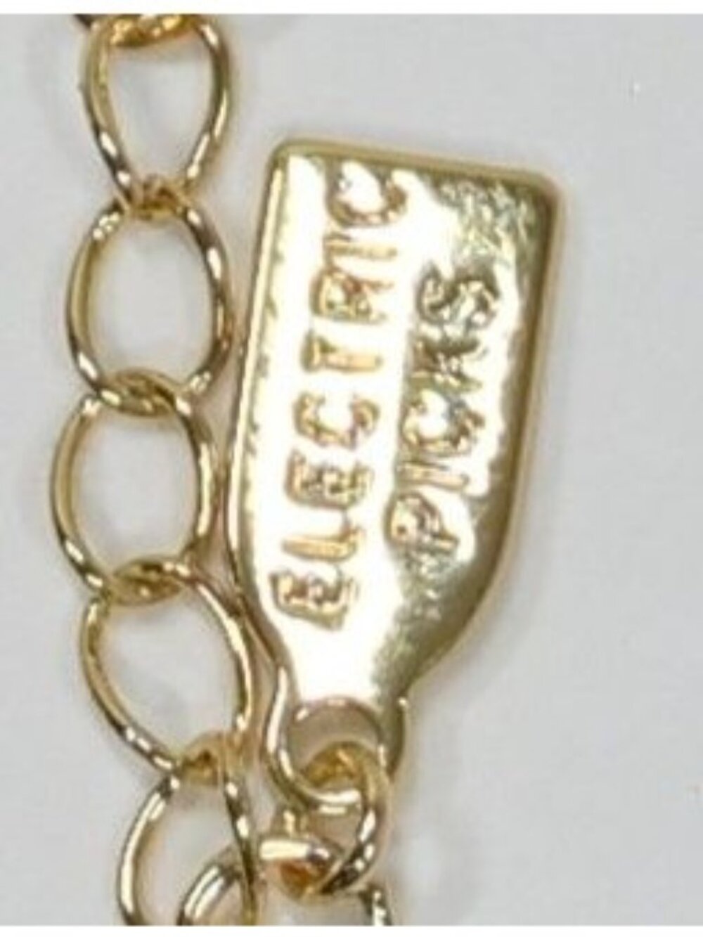 Electric Picks Trust Fund XL Bracelet in Gold - Picture 7 of 7